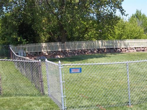 example of chain link fence