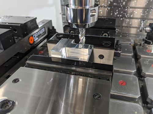 Robotic Parts being made Robotic Parts being made