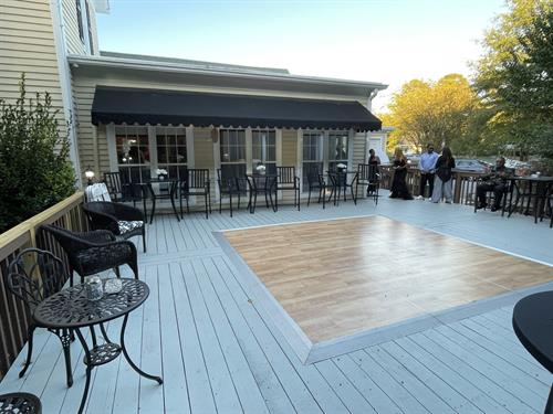 Outdoor Deck with Dance Floor