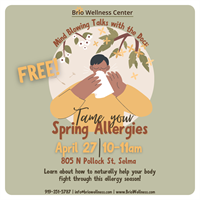Mind Blowing Talks with the Docs: How to Tame Your Spring Allergies