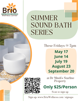 Summer Sound Bath Series