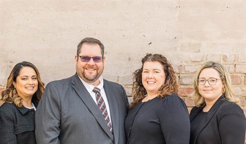 Lisa Romero, Steve Grice, Tonya Grice, and Brittany Jones