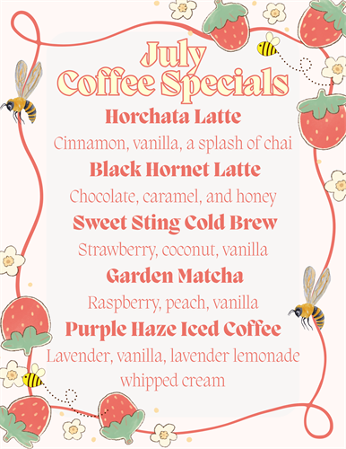 July Coffee Specials