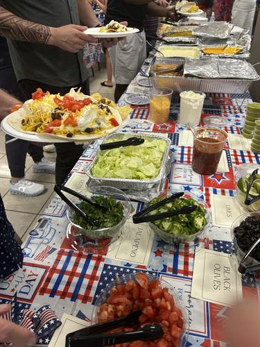 Taco Bar Buffet