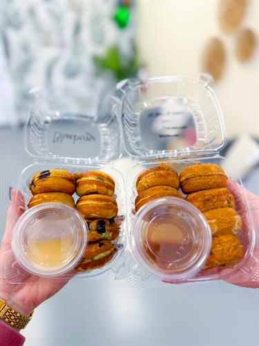 Protein Donuts - Blueberry & Cinnabon (available every Friday!)