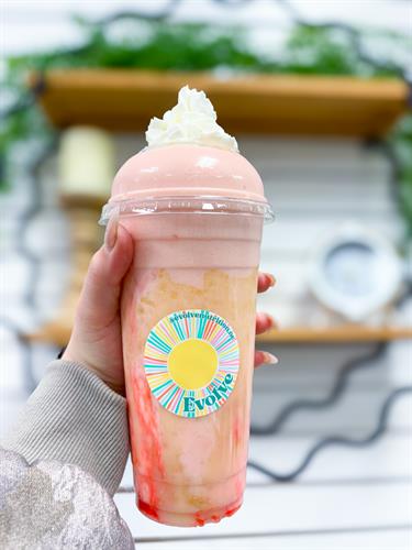 Strawberry Cheesecake Protein Shake