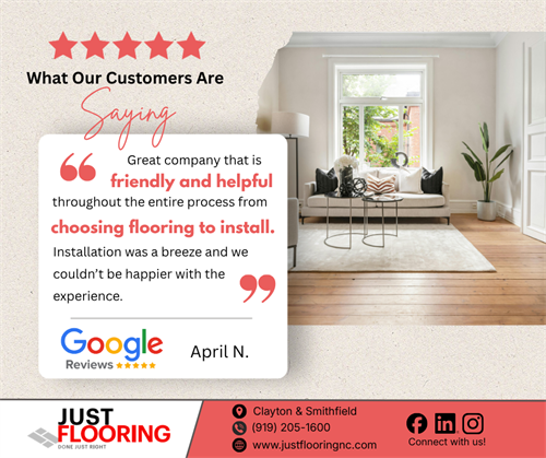 Customer Testimonial from April N.