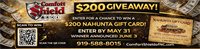 $200 Nahunta Gift Card Giveaway