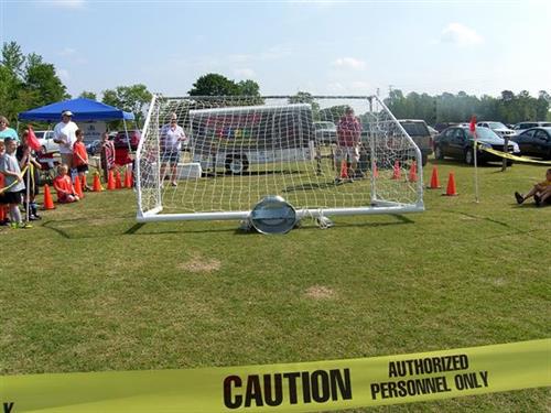 Sports Safety Goal Toppling Demo