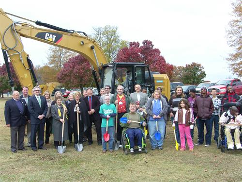 Groundbreaking for Inclusion Park