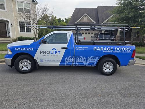 Proudly serving Middle Tennessee! ProLift Garage Doors of Brentwood – Veteran owned, trusted, and ready 7 days a week.