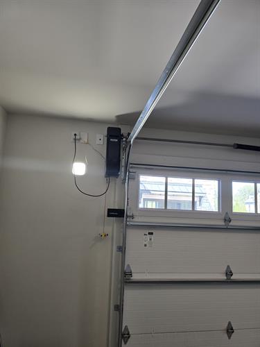 New LiftMaster garage door opener installed for smoother, quieter, and more reliable performance. Serving Brentwood and Williamson County.