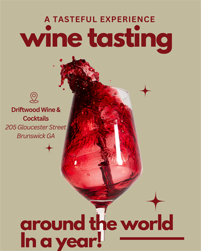 Around the World In a Year Wine Tasting (4th Monday of every month thru July 2026)