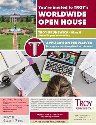 Troy University Online >> News Release 4 13 2018 Troy University Brunswick Site Troy University Online >> News Release 4 13 2018 Troy University Brunswick Site