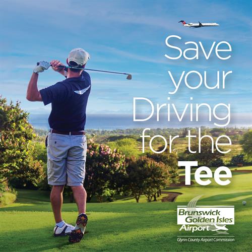 Save your driving for the tee