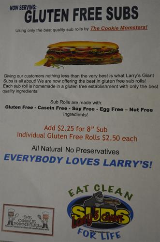 Larry's Giant Subs - Glynn Avenue