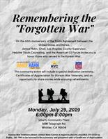 Remembering the "Forgotten War"