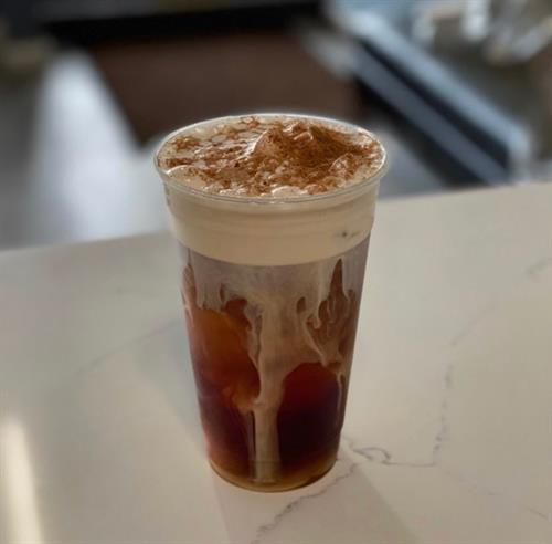 Cold brew with sweet cold foam