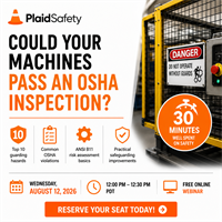 Could your machines pass an OSHA inspection?