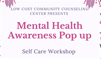 Mental Health Awareness Pop-Up Event!