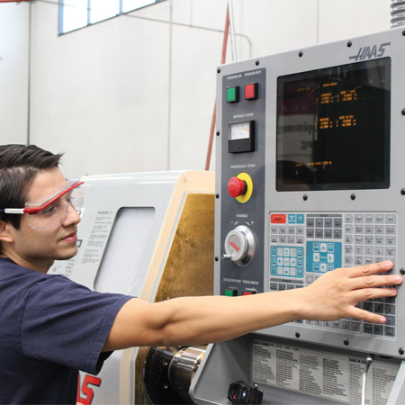 Advanced CNC training available.