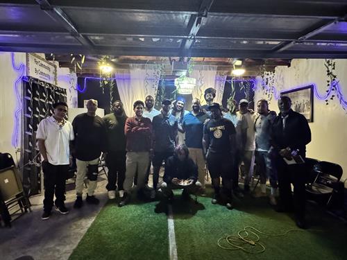 Attending Men's Circle in Compton, CA