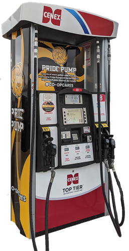 Hurricane Pride Pump! 2 cents of gallon sold from the Hurricane Pride Pump, #7 or #8, will be donated to the Hayward Area Community School District!
