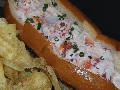 Our yummy seasonal lobster roll!