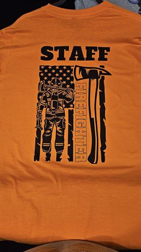 Direct To Film T-Shirt For Hardwick Fire Department Direct To Film T-Shirt For Hardwick Fire Department