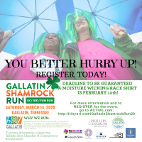 Gallatin Shamrock Run 5K & 10K
