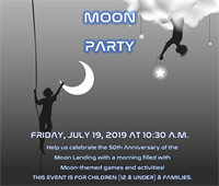 Moon Party - Children (Ages 0-12) & Family Event