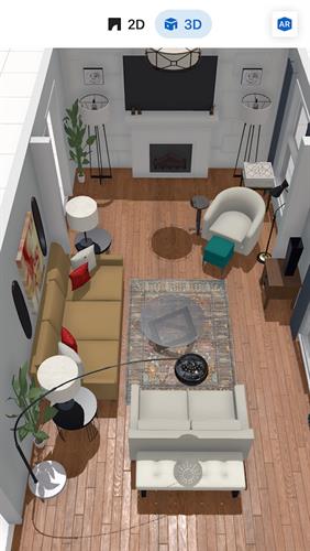 Client Living Room Design