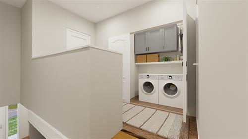 Townhome Laundry Room