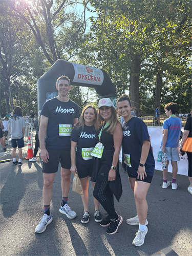 Hoover Learning Group repping at the Music City Run For Dyslexia