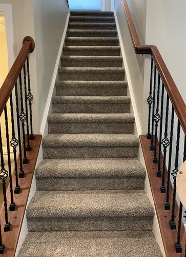 Customer carpet stairs