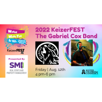 The Gabriel Cox Band at the 2022 KeizerFEST
