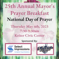 25th Annual Mayor's Prayer Breakfast presented by Select Impressions