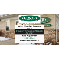Keizer Chamber Greeters Hosted By: Country Financial: Connor Agency