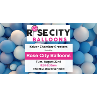 Keizer Chamber Greeters hosted by Rose City Balloons