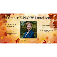 KNOW October Luncheon