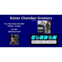 Greeters hosted by Gordon Driving School