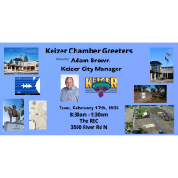 Adam Brown, Keizer City Manager Greeters