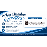 Willamette Valley Bank Greeters