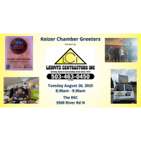 Greeters hosted by Leupitz Contractors