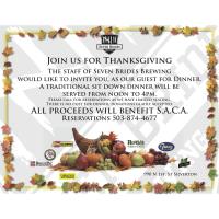 Thanksgiving at Seven Brides Brewing