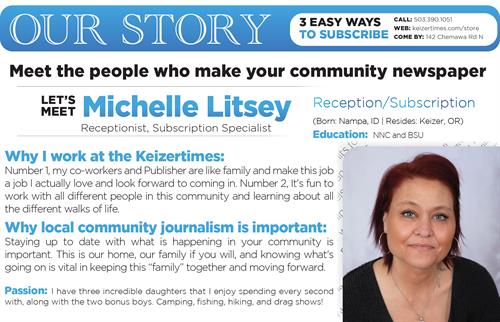 Our Story - Michelle Litsey