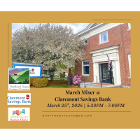 March Business Mixer @ Claremont Savings Bank