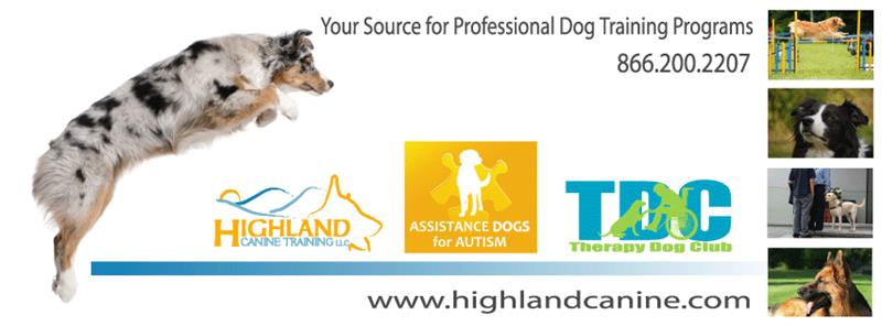 highland canine dog training