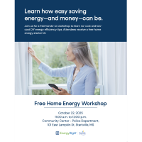 Learn how easy saving energy-and money-can be!