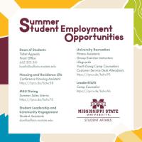 Summer Student Employment